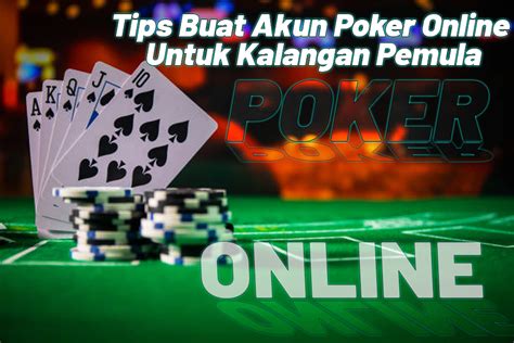 cara buat akun poker online Array
